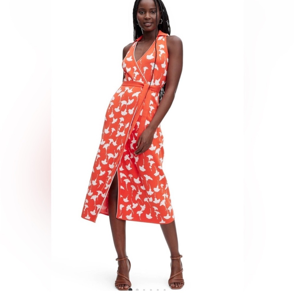 NWT Diane von Furstenburg dress from Target - XS Wrap dress - orange